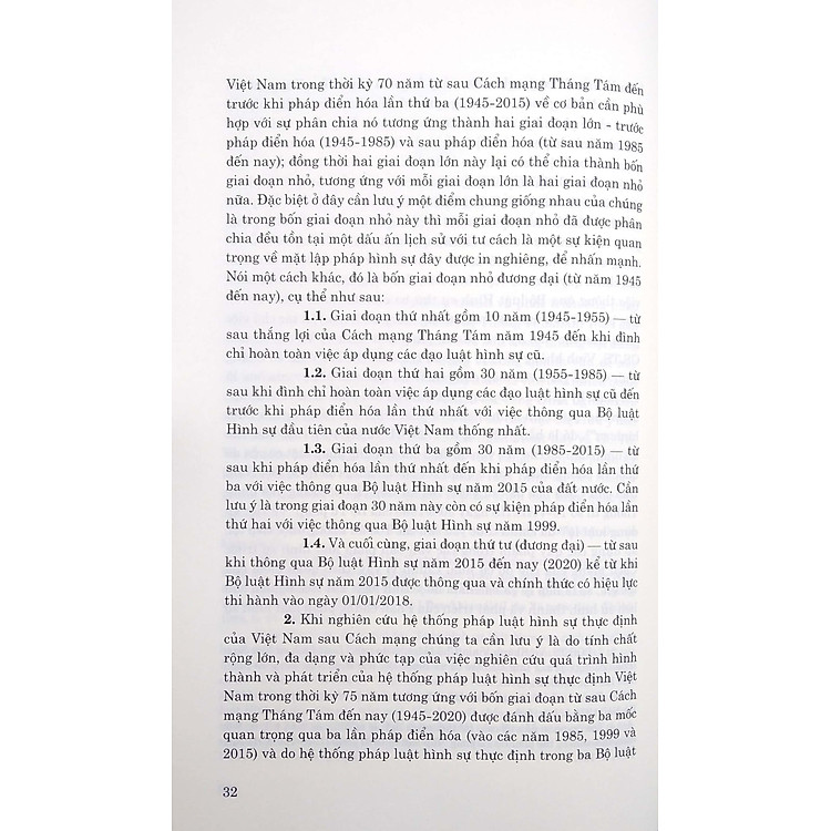 75 Năm Hình Thành, Phát Triển Của Hệ Thống Pháp Luật Hình Sự Việt Nam Và Định Hướng Tiếp Tục Hoàn Thiện (1945-2020) - Ảnh 3