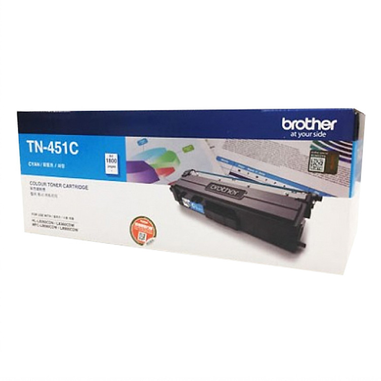 Mực In Cho Máy HLL-8260CDN, L8360CDW, MFC-8690CDW Brother TN-451C Toner - Hàng Chính Hãng