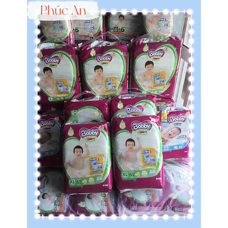 Tã Dán Bobby Size S 80 Miếng Chính hãng Giá tốt - Hình ảnh 2