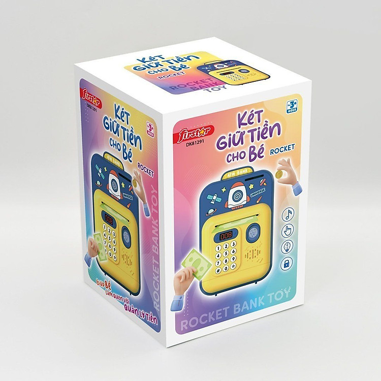Mua Két Giữ Tiền DUKA ROCKET Cho Bé Chính hãng Giá tốt - Hình ảnh 3