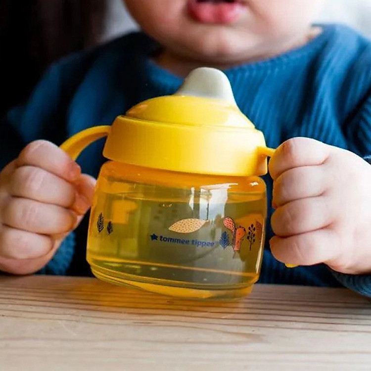 Bình tập uống Tommee Tippee 190ml - Vàng Chính hãng Giá tốt - Hình ảnh 5