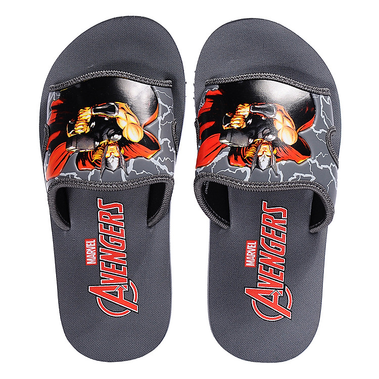 Dép Xốp Bé Trai Biti's Spiderman DXB123011XAM - Xám