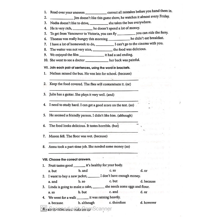 Bài Tập Tiếng Anh 6 Tập 2 (Không Đáp Án) - Ảnh 7