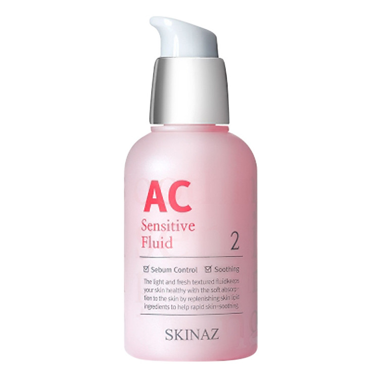 Tinh Chất Cao Cấp Phục Hồi Da Nhạy Cảm Ac Sensitive Fluid Skinaz (50ml)