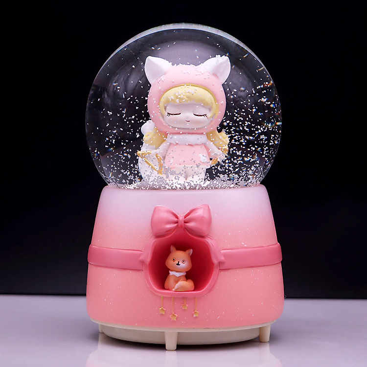 Quả Cầu Tuyết Có Nhạc Và Đèn Công Chúa Cáo Nhỏ - Ảnh 5
