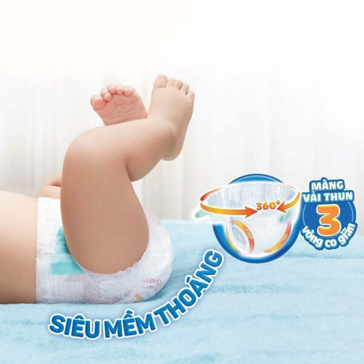 Combo 2 Gói Tã dán Moony Newborn Chính hãng Giá rẻ - Hình ảnh 3