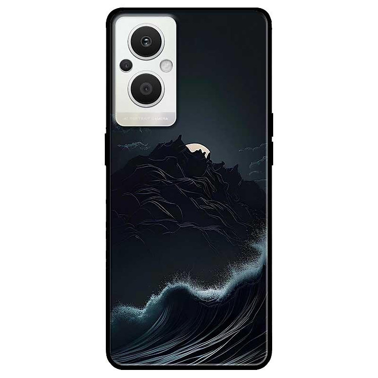 Ốp lưng cho Oppo Reno 2Z, 2F - 6z - 7z 5G - 8z 5G - A96 5G - 8T 4G - 8T 5G - Sóng Đêm - Hàng Chính Hãng