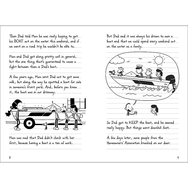 Truyện Thiếu Nhi Tiếng Anh - Diary Of A Wimpy Kid 09: The Long Haul - Ảnh 3