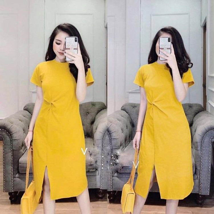 Váy xoắn eo sang chảnh