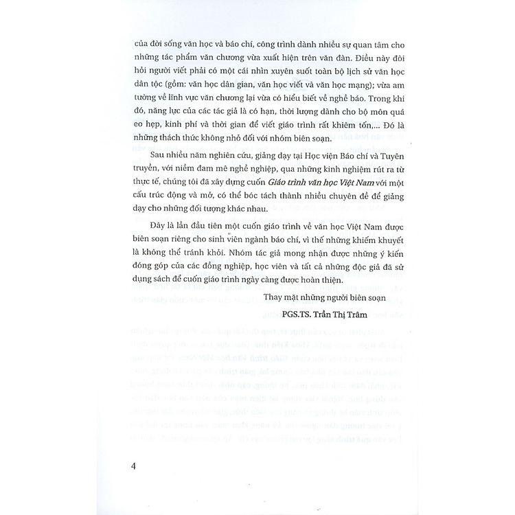 Giáo trình Văn học Việt Nam (Dành cho sinh viên Học viện Báo chí và Tuyên Truyền) - Ảnh 3