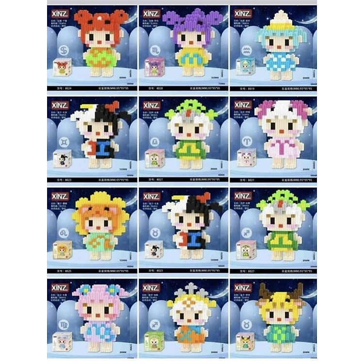 Đồ Chơi Xếp Hình Cung Hoàng Đạo Chính hãng Ưu đãi - Hình ảnh 2