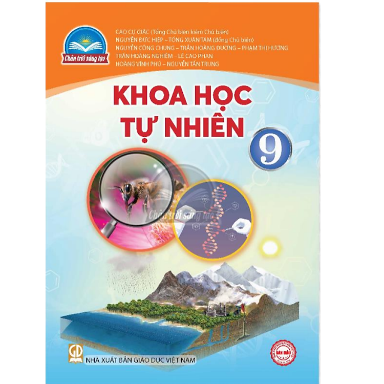Sách giáo khoa Khoa Học Tự Nhiên 9 – Chân Trời Sáng Tạo
