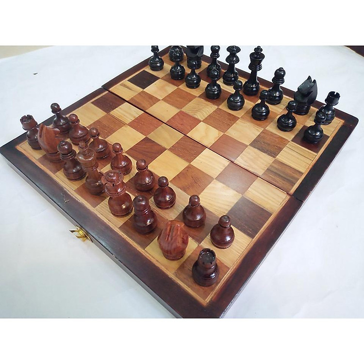 Mua Bàn cờ vua gỗ và quân cờ Chính hãng Giá rẻ