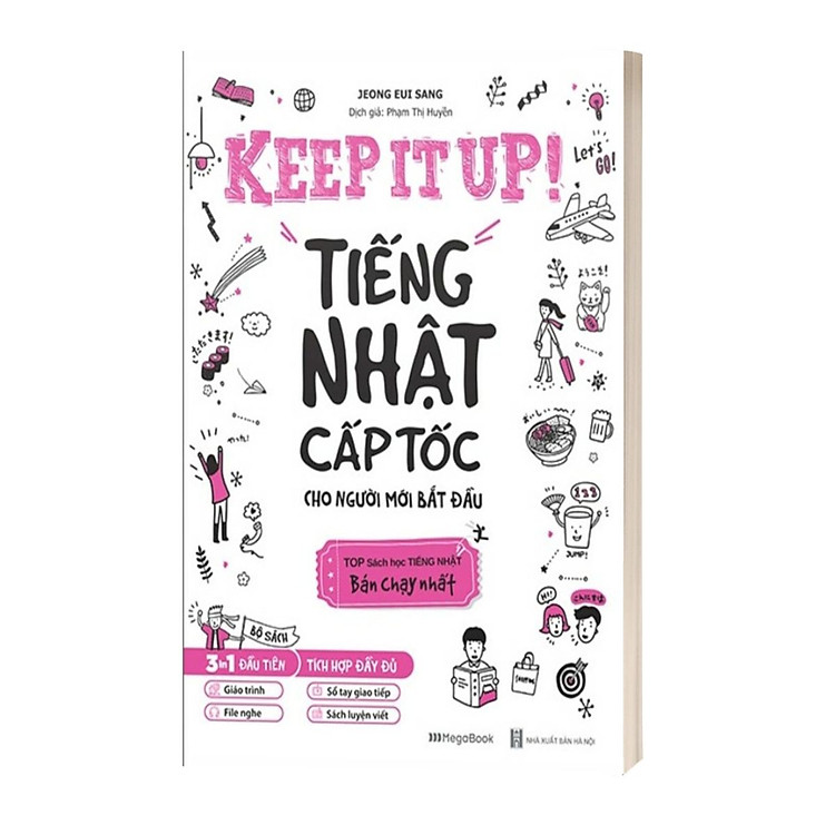 Bộ Sách Keep It Up - Tiếng Nhật Cấp Tốc Cho Người Mới Bắt Đầu (Bộ 2 Cuốn)
