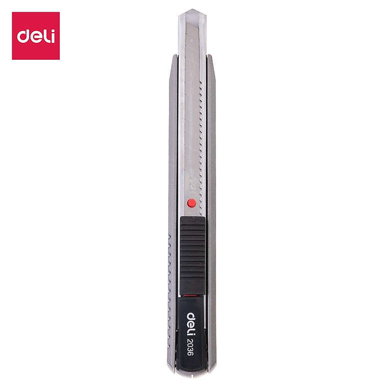 Dao rọc giấy kim loại Deli (13 lưỡi)