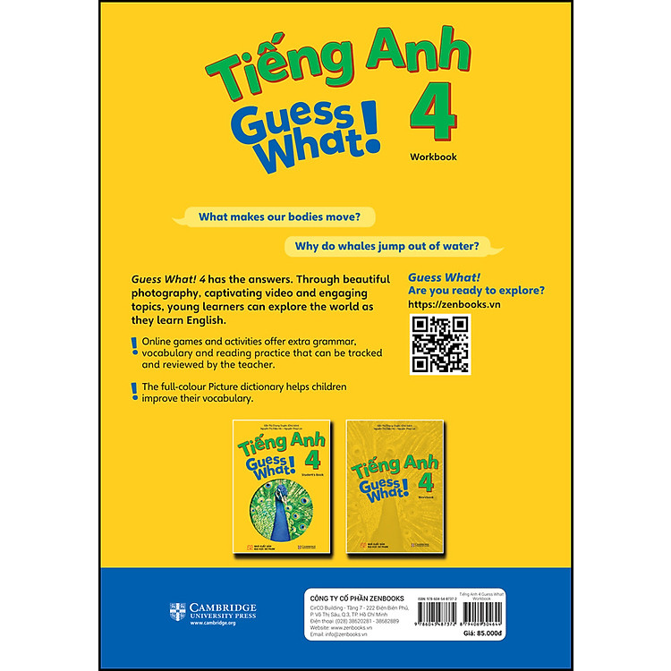 Giáo Khoa Tiếng Anh 4 Guess What ! (Workbook) - Ảnh 2