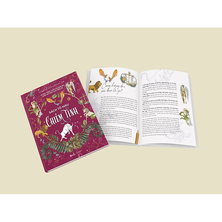 Tô Màu Chiêm Tinh - Tô Màu Theo Cách Của Bạn Để Khai Mở Trực Giác Diệu Kỳ - Ảnh 5