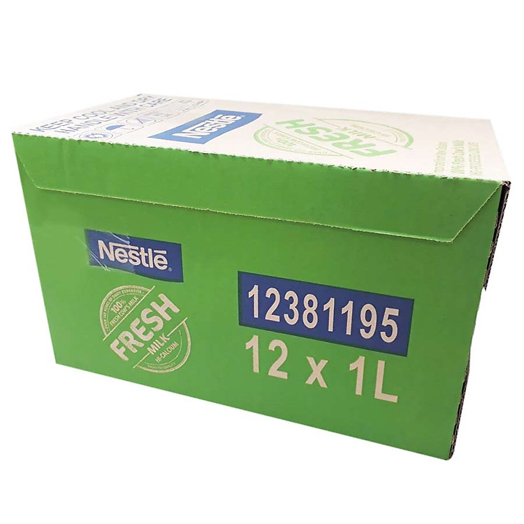 Thùng Sữa Tươi Nguyên Chất Tiệt Trùng Nestlé Fresh Milk (12 Hộp/ Thùng)
