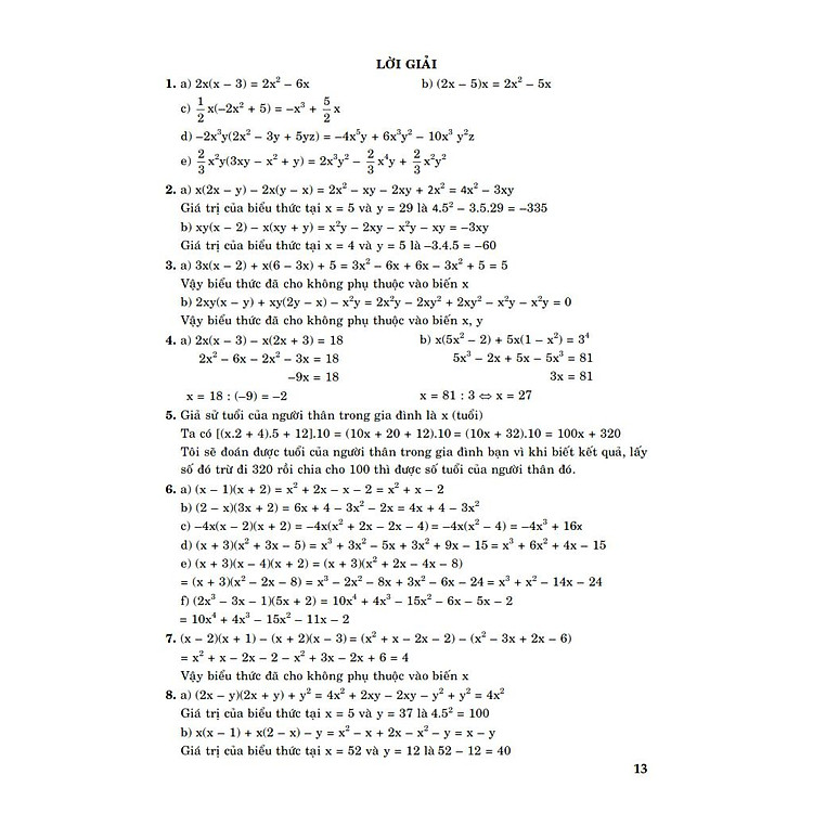 Phát Triển Tư Duy Đột Phá Giải Bài Tập Tài Liệu Dạy Và Học Toán - Lớp 8 (Tập 1) - Ảnh 6