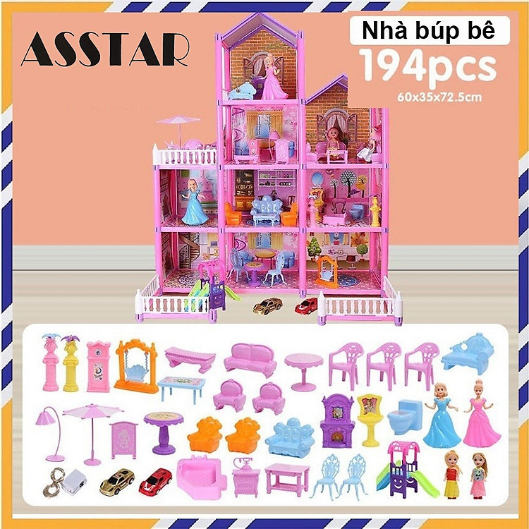 Mua tại MyKingdom: Nhà Búp Bê Lớn 194 Chi Tiết - Ngập tràn khuyến mãi