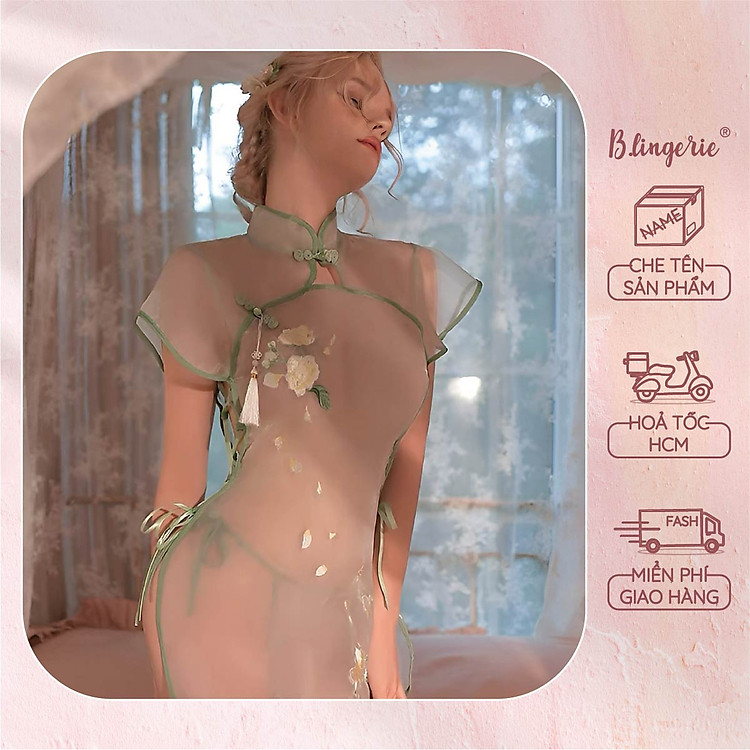 Đồ Ngủ Cosplay Sườn Xám Trung Hoa - B.Lingerie