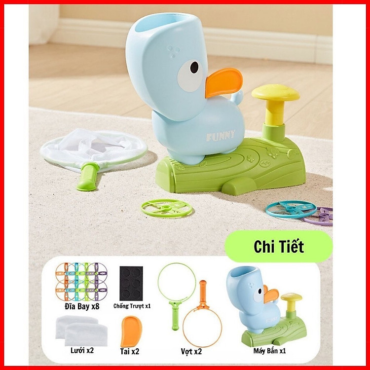 Đĩa bay chơi cho bé hình vịt Chính hãng Ưu đãi - Hình ảnh 2