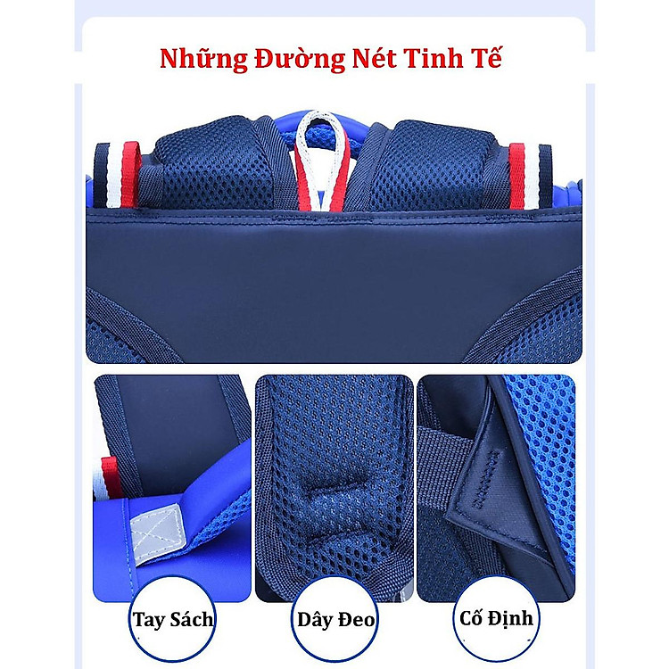 Balo Học Sinh Chống Gù Lưng MINIIN - Ảnh 3