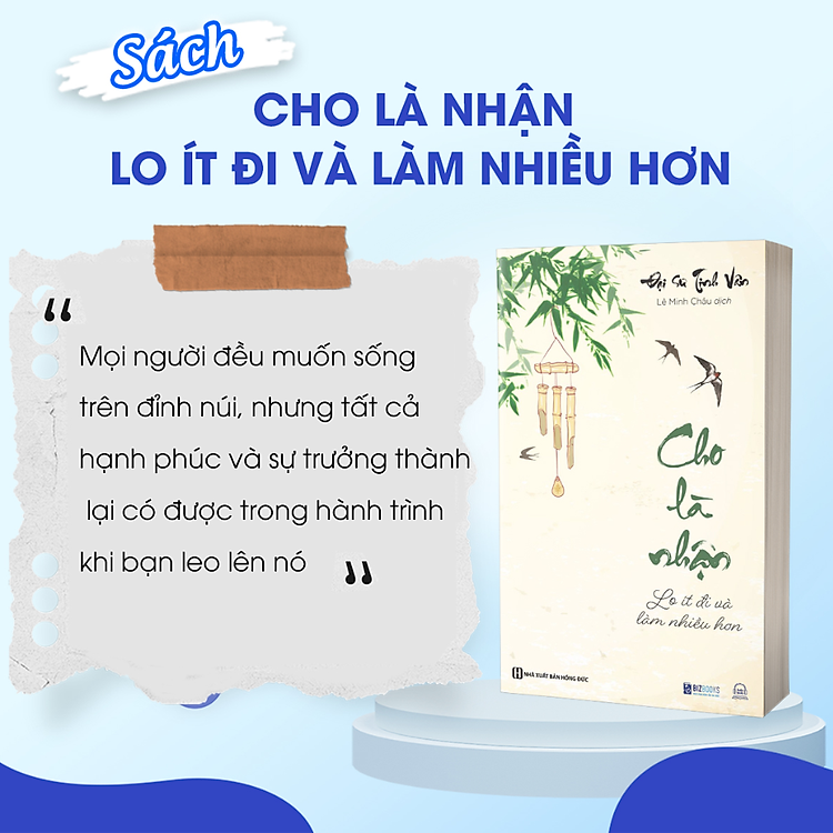 Cho là nhận: Lo ít đi và làm nhiều hơn - Ảnh 2