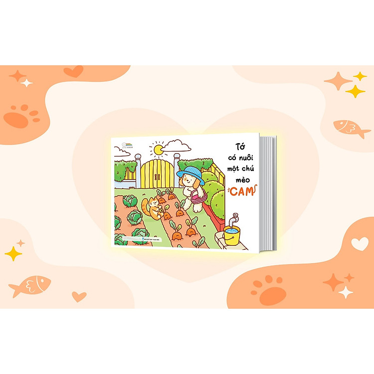 Tô Màu – Tớ Có Nuôi Một Chú Mèo Cam