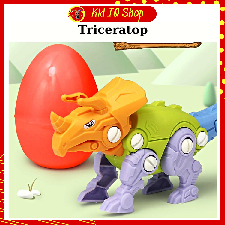 Đồ chơi lắp ráp mô hình trứng khủng long Chính hãng Giá tốt - Hình ảnh 5