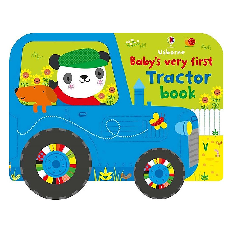 Thiếu Nhi Tiếng Anh – Usborne Baby’s Very First Tractor Book