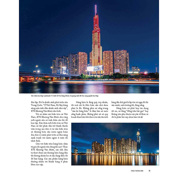 Tạp chí Kiến Trúc và Đời Sống số 227 (Tháng 5-2025) - Ảnh 2