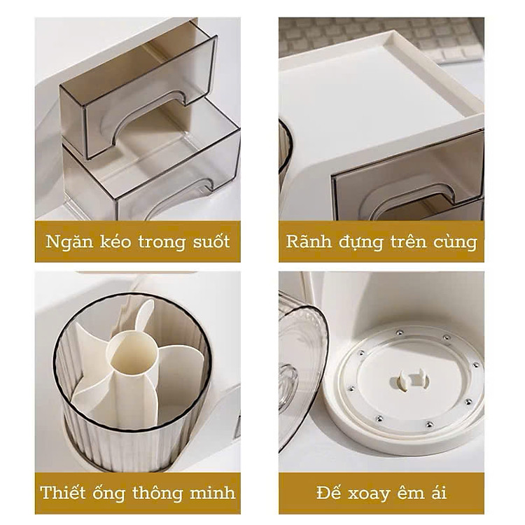Hộp Đựng Bút Có Ngăn Kéo Tiện Dụng - Ảnh 6