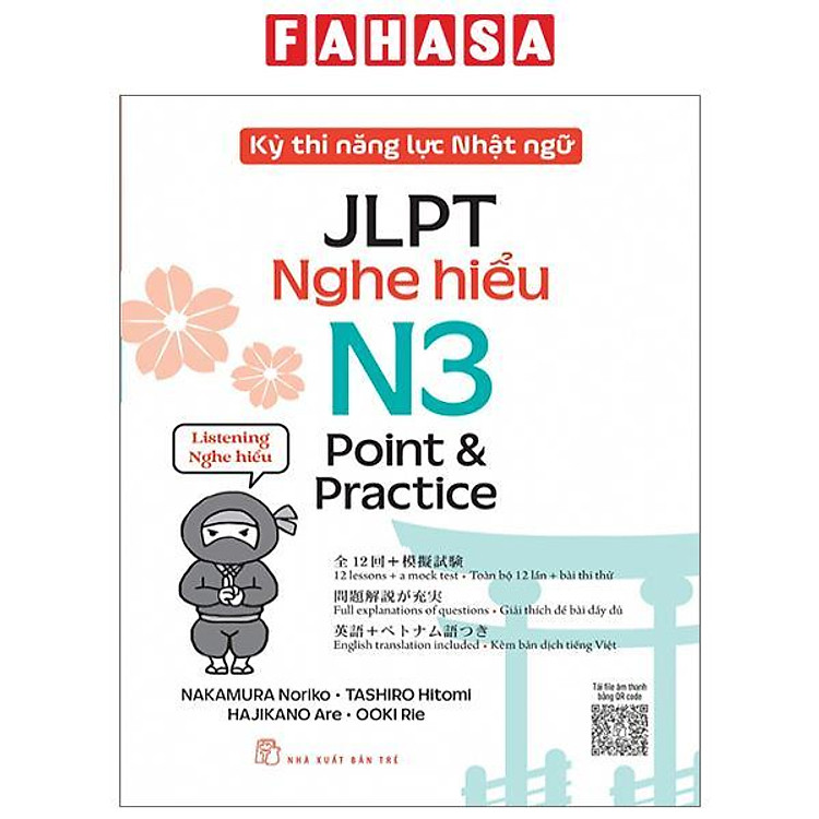 Sách - Kỳ Thi Năng Lực Nhật Ngữ - JLPT N3 Point & Practice - Nghe Hiểu