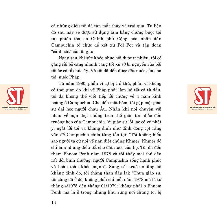 Thoát Khỏi Địa Ngục Khmer Đỏ - Hồi Ký Của Một Người Còn Sống - Ảnh 3