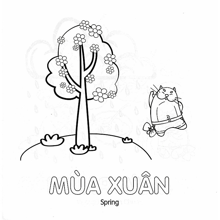 Tô Màu Cùng Mèo Thông Thái - Bốn Mùa - Ảnh 5