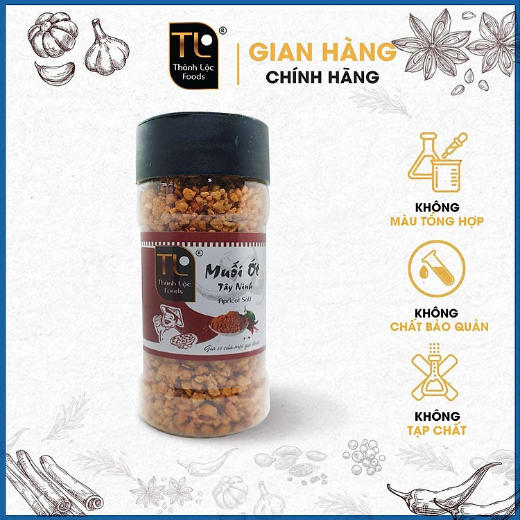 Muối ớt (Tây Ninh) Thành Lộc H100g(80g)