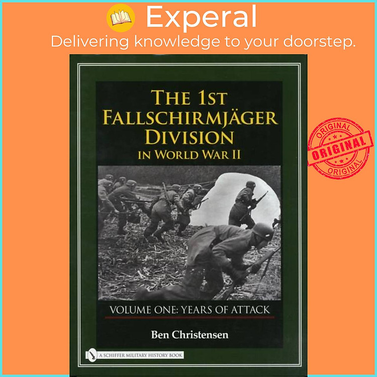 Sách - The 1st Fallschirmjager Division in World War II - VOLUME ONE: YEARS O by Ben Christensen (UK edition, hardcover)