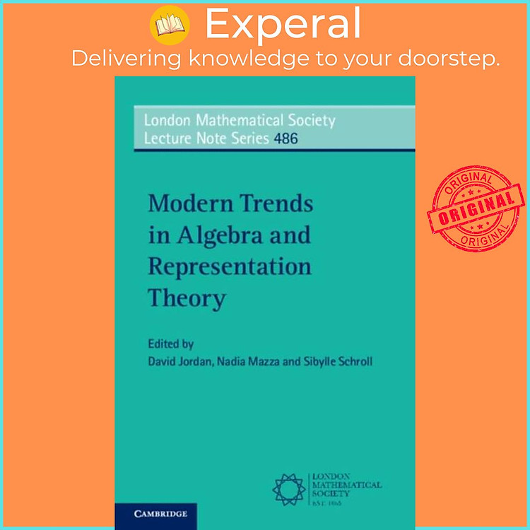Sách - Modern Trends in Algebra and Representation Theory by Nadia Mazza (UK edition, paperback)