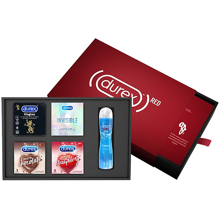 Bộ sản phẩm Durex Red