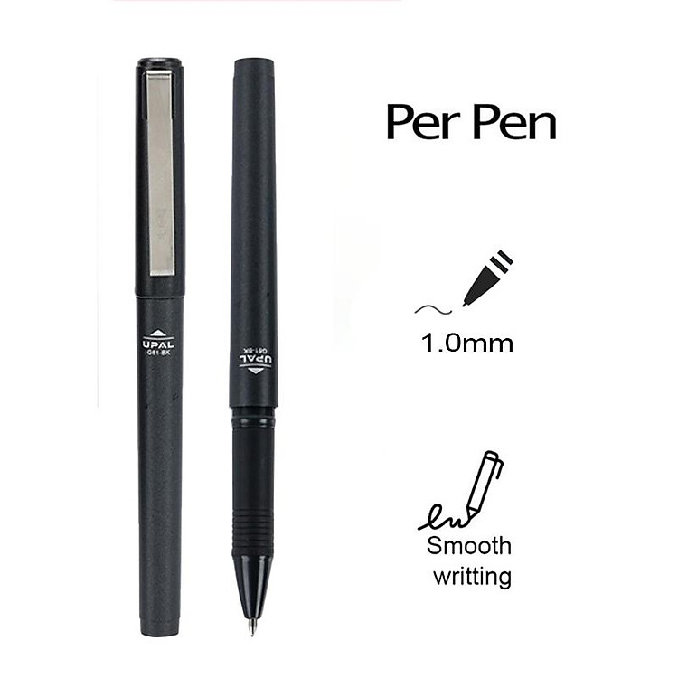 Bút Gel Deli EG61-BK (1.0 mm) - Mực đen - Ảnh 2