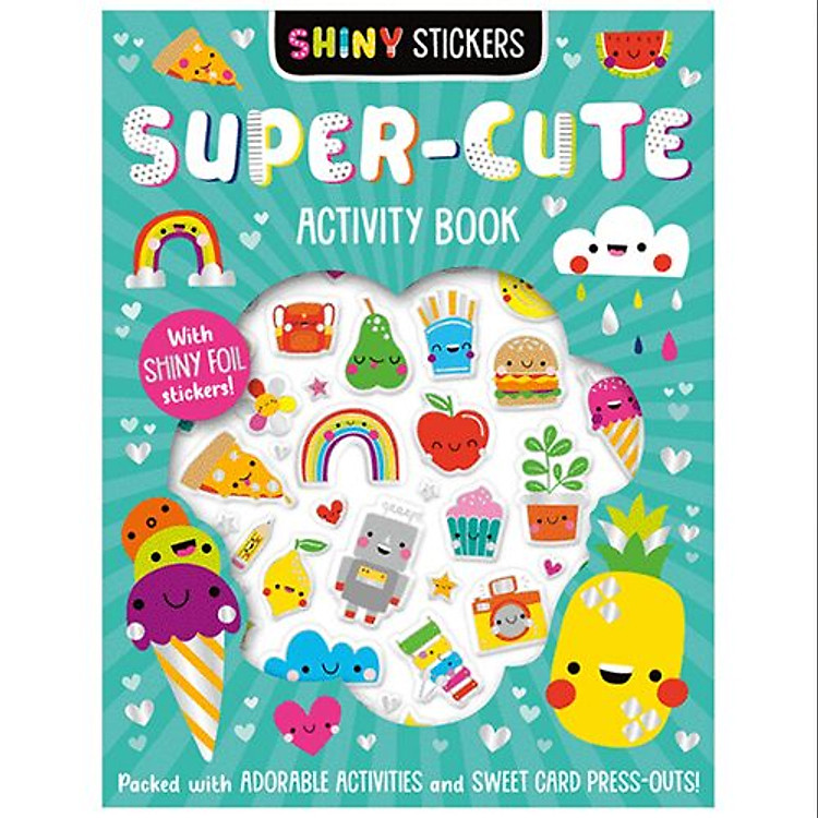 Shiny Stickers Super-Cute Activity Book