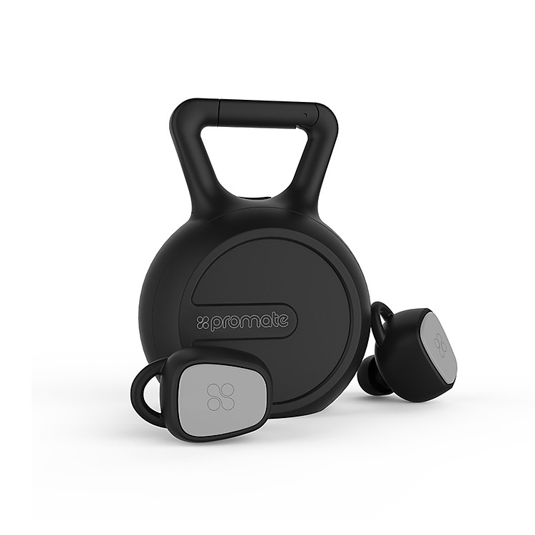 Tai Nghe Bluetooth Thể Thao Promate TrueBlue 2 With Charging Case - Hàng Chính Hãng