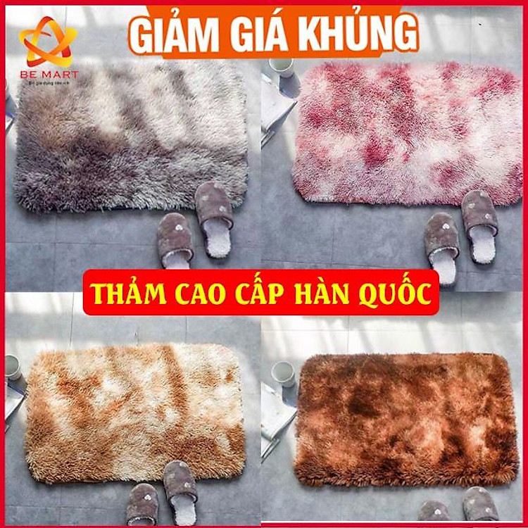 Thảm Lau Chân Lông Cừu, Thảm Chống Trượt ,Siêu Mềm Siêu Dày, Siêu Thấm Nước, Giặt Không Bị Rụng Lông