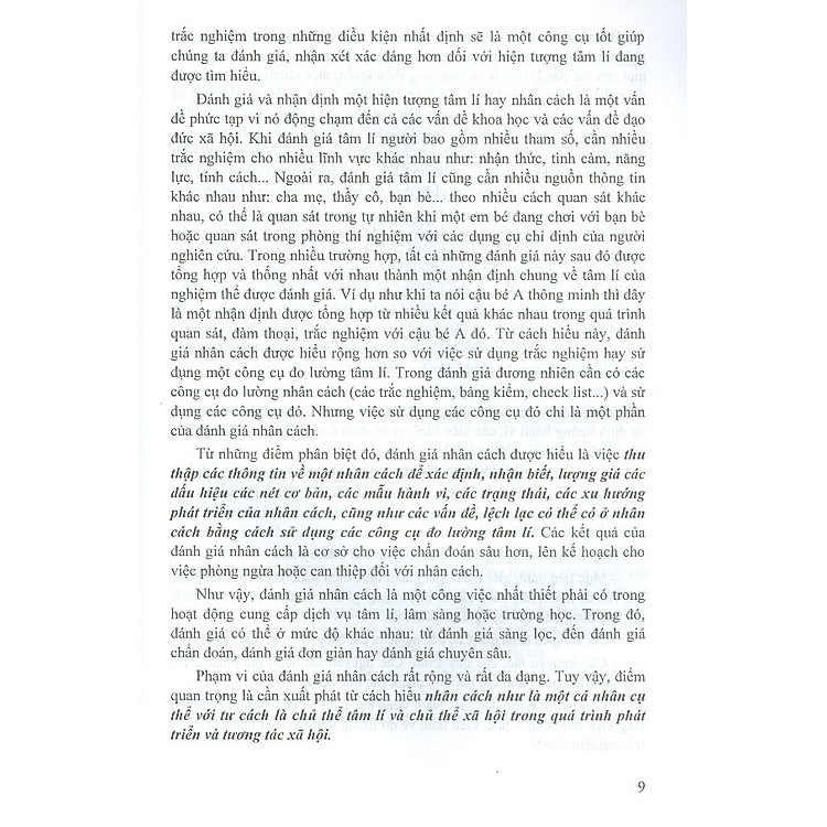 Giáo Trình Đánh Giá Nhân Cách - Ảnh 7