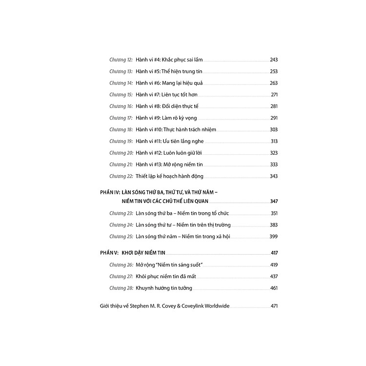 The Speed Of Trust - Sức Mạnh Của Niềm Tin - Ảnh 6