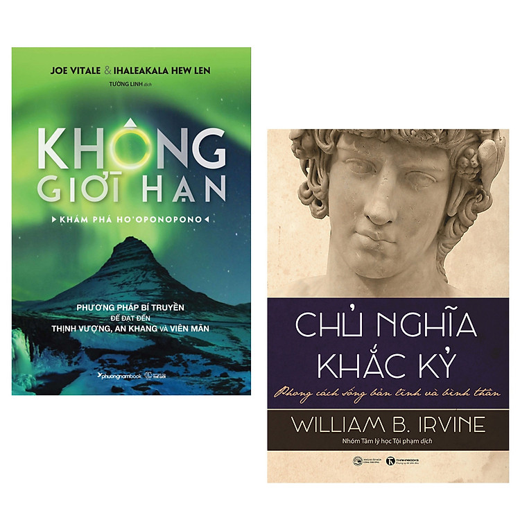 Combo 2 cuốn: Không Giới Hạn + Chủ Nghĩa Khắc Kỷ - Phong Cách Sống Bản Lĩnh Và Bình Thản ( Phát Triển Những Giới Hạn của Bản Thân/ Tặng kèm Bookmark)