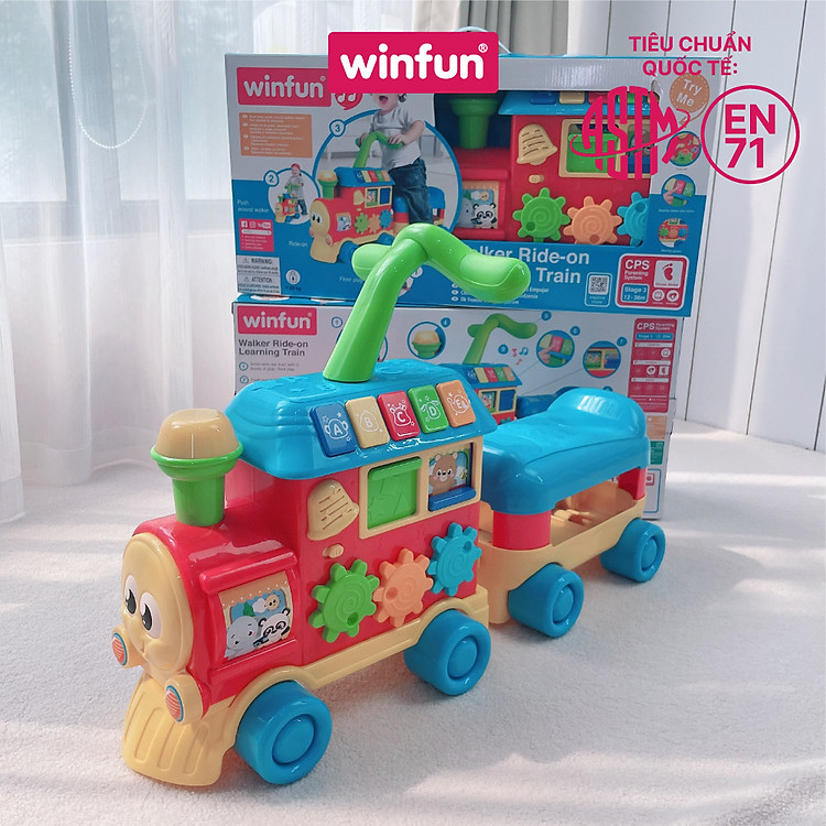 Xe Tập Đi Hình Tàu Hoả 2 In 1 Chính hãng Giá rẻ - Hình ảnh 3