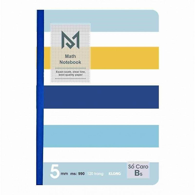 Vở Caro KLONG B5 (120 trang) - Ảnh 2