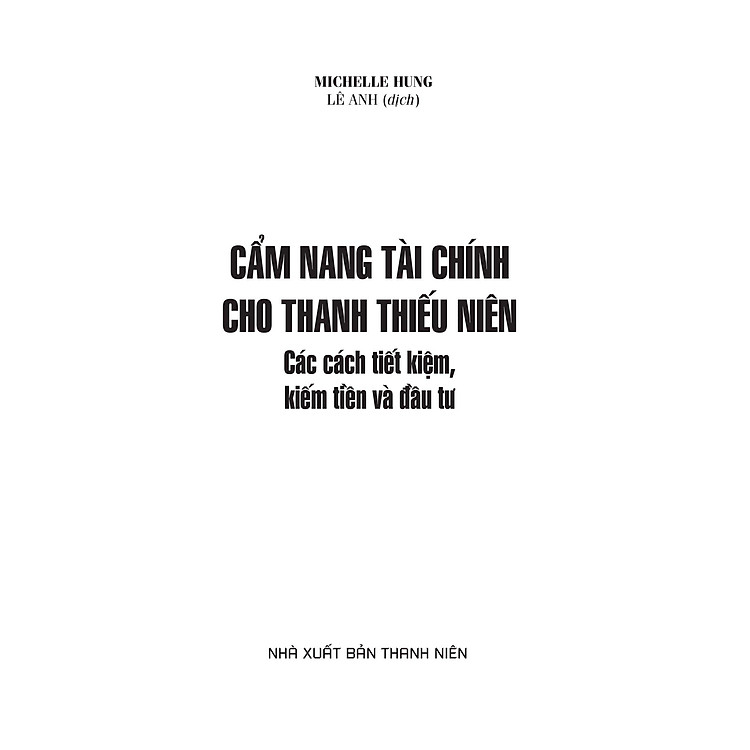 Cẩm Nang Tài Chính Cho Thanh Thiếu Niên - Ảnh 5